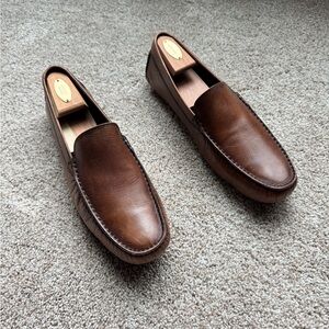 To Boot New York Men's Brown Leather Loafers